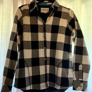 New never worn Orvis Plaid Shirt
